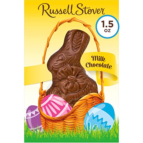 Russell Stover Mlilk Chocolate Easter Bunny - 1.5 Ounce - Solid