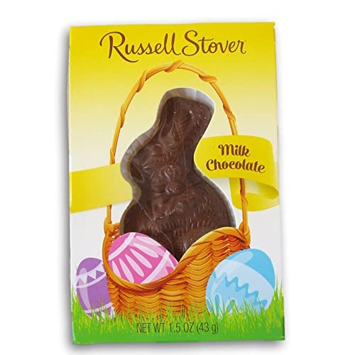 Russell Stover Mlilk Chocolate Easter Bunny - 1.5 Ounce - Solid