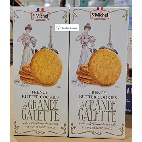 St Michel French Butter Cookies La Grande Galette 21.6oz 600g T...