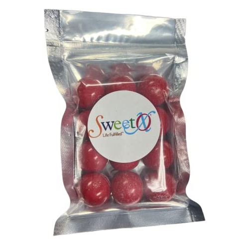 SweetXO Very Cherry Candy Filled Gumballs 4oz