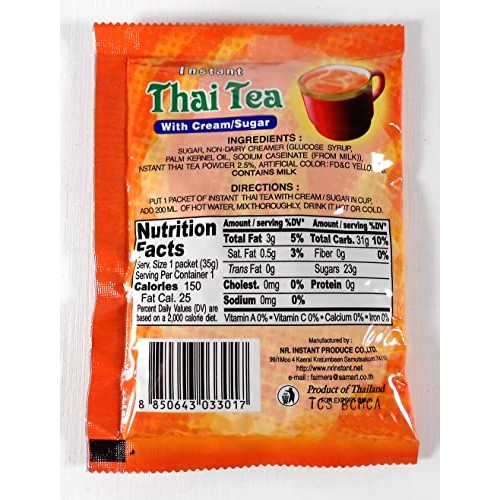 Tasty Kitchen Bubble Tea DIY Boba Thai Iced Tea Kit with 5 DeDe ...