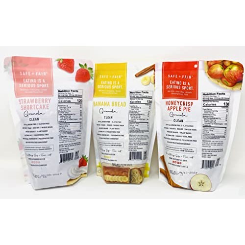 The Safe + Fair Food Company Variety Bundle Strawberry Shortcake...