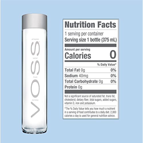 Voss Artesian Still water from Norway Naturally pure for a crisp...