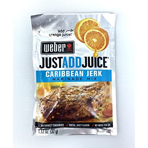 Weber Variety 5-Pack Just Add Juice Marinade Mix: Citrus Herb, G...