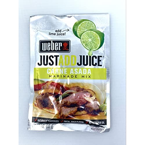 Weber Variety 5-Pack Just Add Juice Marinade Mix: Citrus Herb, G...