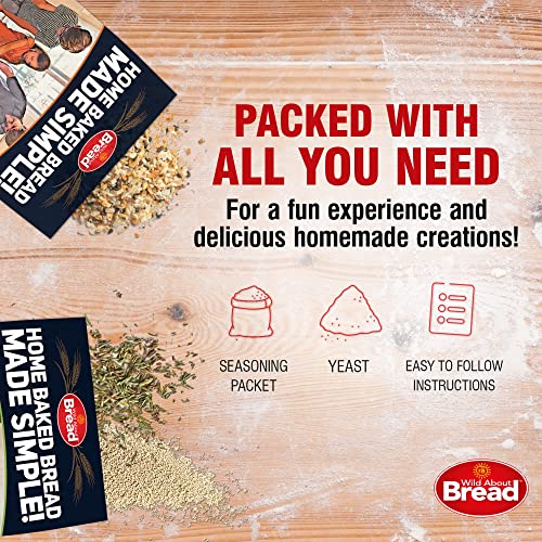 Wild About Bread - Bread Mix Variety Pack - Set Of 4 Flavors - Q