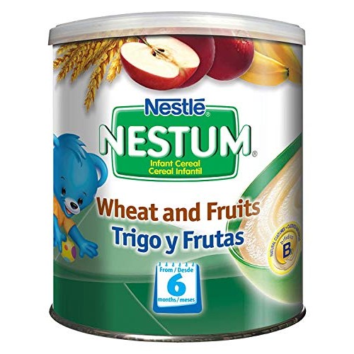 Nestle Nestum Infant Cereal, Wheat And Fruits, 9.5 Oz