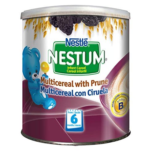 Nestle Nestum Oats And Prune, 12 Count