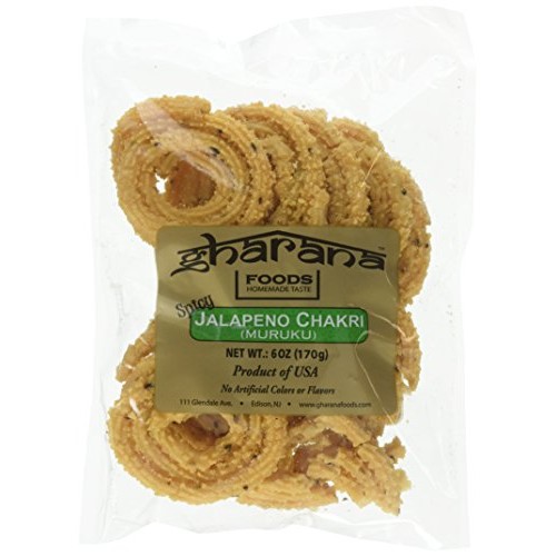 Gharana Foods Original Jalapeno Chakri, 6 Oz