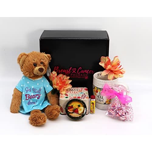 Breast Cancer Care Package with Comfort Items for Patients Fight...