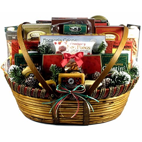 Home For The Holidays, Christmas Gift Basket Xxl, Meat And Che