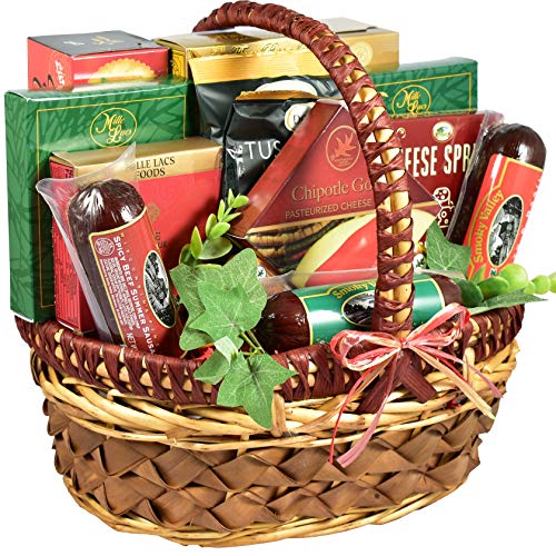 Gift Basket Village A Cut Above, Cheese And Sausage Gift Baskets