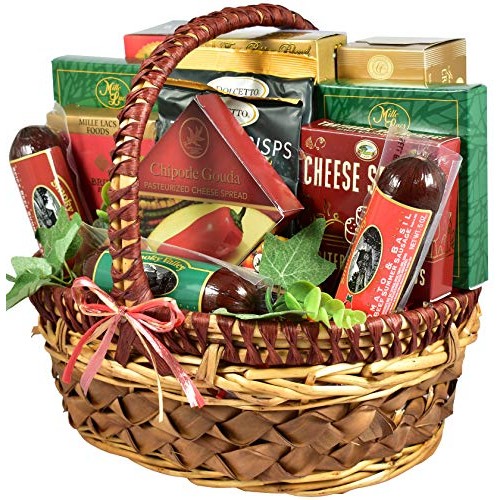 Gift Basket Village A Cut Above, Cheese And Sausage Gift Baskets