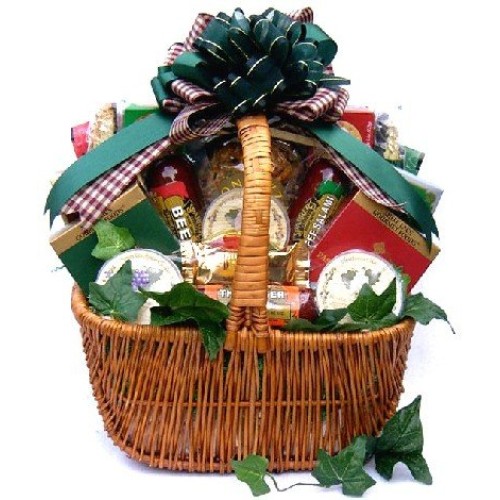 Gift Basket Village A Cut Above Cheese And Sausage Gift Basket