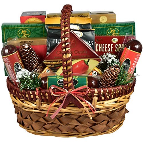 Gift Basket Village - A Cut Above, Holiday Cheese And Sausage Gi