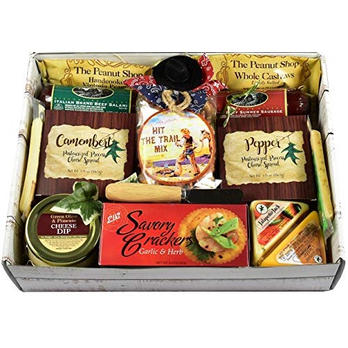 Gift Basket Village Hit The Trail Care Package, Gift Box With Tr