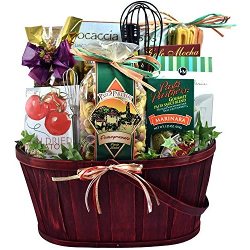 Gift Basket Village Italian Themed Dinner Gift Basket For Two -