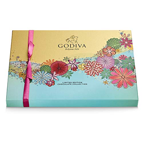 Godiva Chocolatier Spring Assorted Gift Box 32Ct, Milk Chocolate