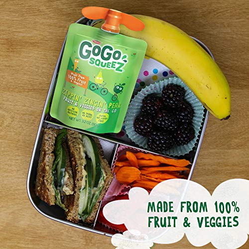 Gogo Squeez Fruit &Amp; Veggiez, Variety Pack Pear/Berry, 3.2 Ounc