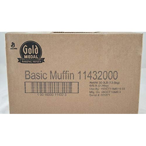 Gold Medal Basic Muffin Mix, 5 Lb Box Pack of 6