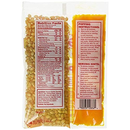 Gold Medal Mega Pop Popcorn Kit 8 Oz Produce Butter Like Flavor