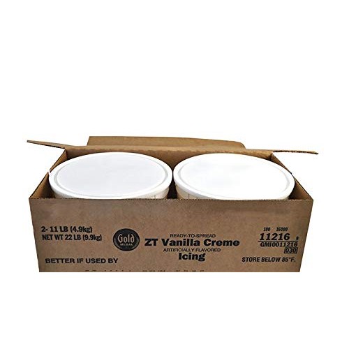 Gold Medal Ready To Spread Icing, Vanilla Creme, 11 Lbs Pack Of 2