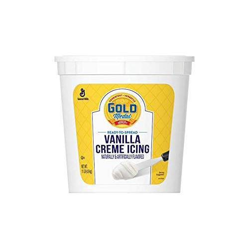 Gold Medal Ready To Spread Icing, Vanilla Creme, 11 Lbs Pack Of 2