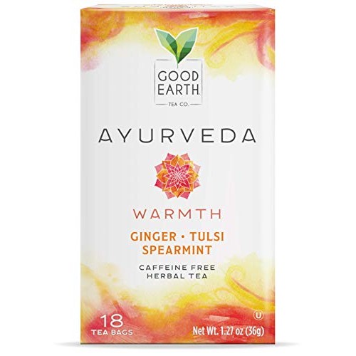 Good Earth Ayurveda Warmth Tea, 18 Tea Bags Pack Of 6