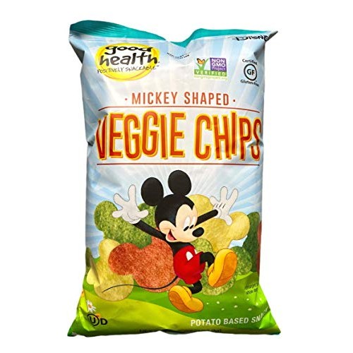 Disney Mickey Mouse Shaped Veggie Chips Children’S Healthy Snack