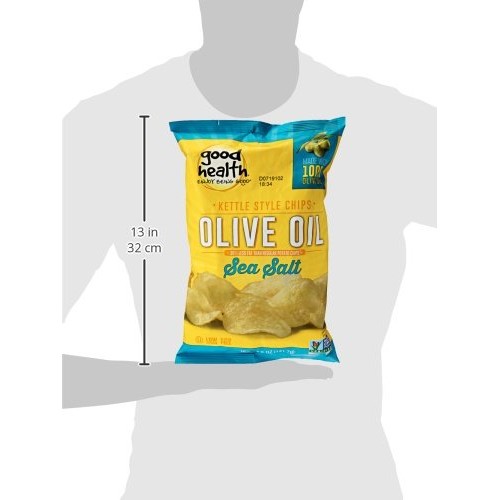 Good Health Olive Oil Sea Salt Potato Chip, 5 Ounce