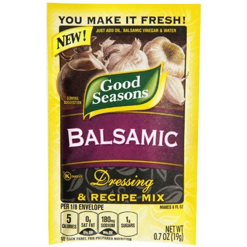 Good Seasons Balsamic Salad Dressing &Amp; Recipe Mix .7 Oz Pack Of 6