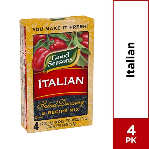 Good Seasons Italian All Natural Salad Dressing &Amp; Recipe Mix 4