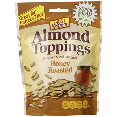 Good Sense Almond Toppings Honey Roasted, 3.5 Ounce