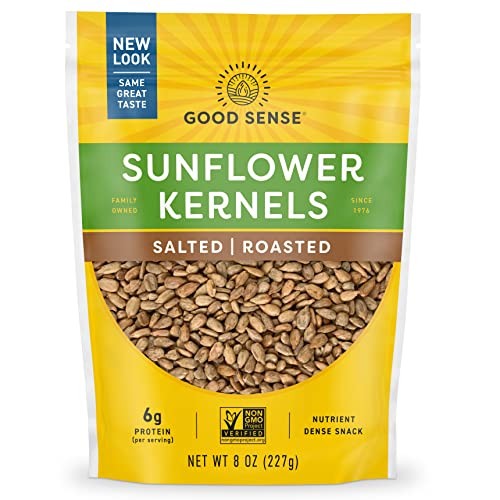 Good Sense | Sunflower Nuts | Roasted and Salted Sunflower Seeds...