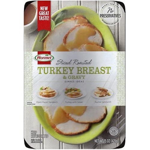 Gourmet Kitchn Hormel Sliced Roasted Turkey Breast &Amp; Gravy, 2 Pa