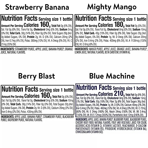 Gourmet Kitchn Naked Juice Variety Pack | Strawberry Banana, Mig...