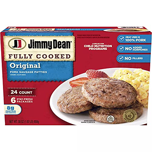 Jimmy Dean Bundle Pack - Fully Cooked Original Pork Sausage Link