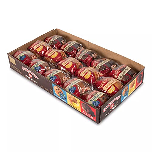 Otis Spunkmeyer Assorted Muffins Variety Pack I Wild Blueberry, ...