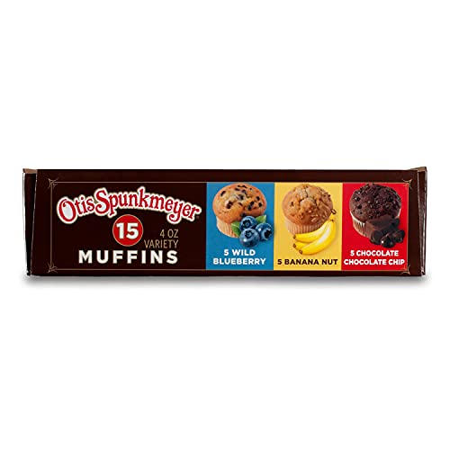 Otis Spunkmeyer Assorted Muffins Variety Pack I Wild Blueberry, ...