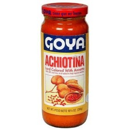 Goya Achiotina Lard Colored With Annato