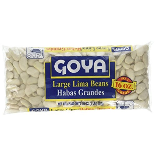 GOYA BEAN LIMA LRG, 16 OZ