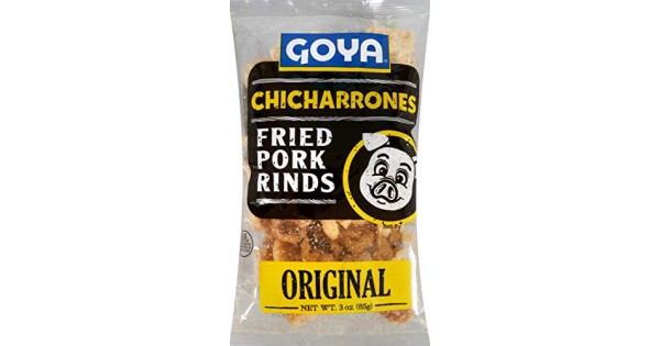 Goya Foods Chicharrones Fried Pork Rinds 3 Ounce Pack