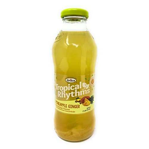 Grace Tropical Rhythms Pineapple Ginger Jamaican Fruit Juice 16o...