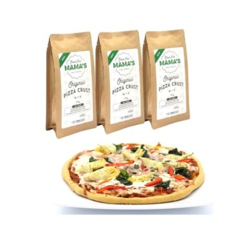 Organic Original Pizza Crust Mix 6 Oz, 3 Pack - Gluten/Grain/S...