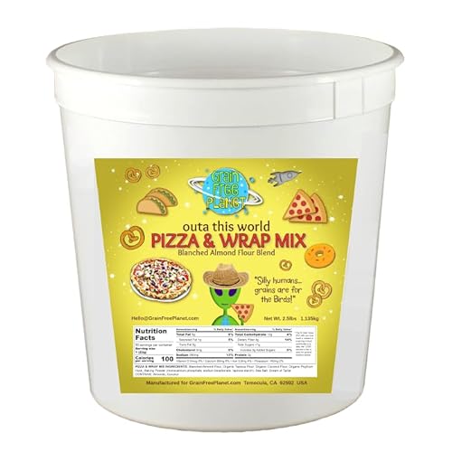 Grain Free Planets Multi-Use Pizza Crust & Wraps Mix | Clean Ke...