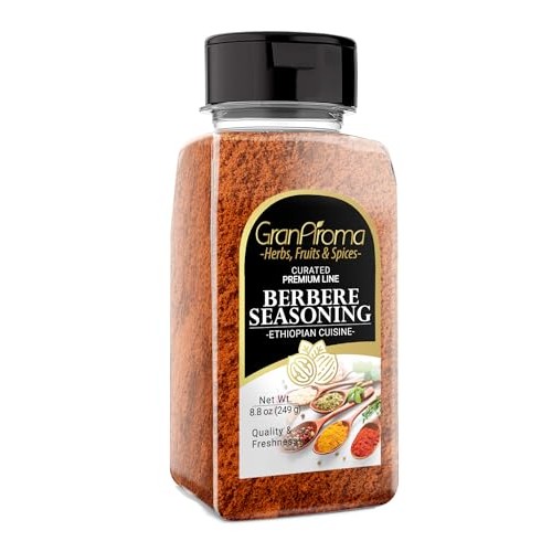 GranAroma Berbere Seasoning, 8.8 oz, Ethiopian Cuisine, Fresh & ...