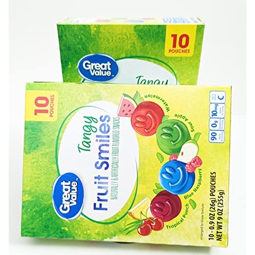 GOKUL BRANDS - Great Value - Gluten Free Tangy Fruit Smiles Frui...