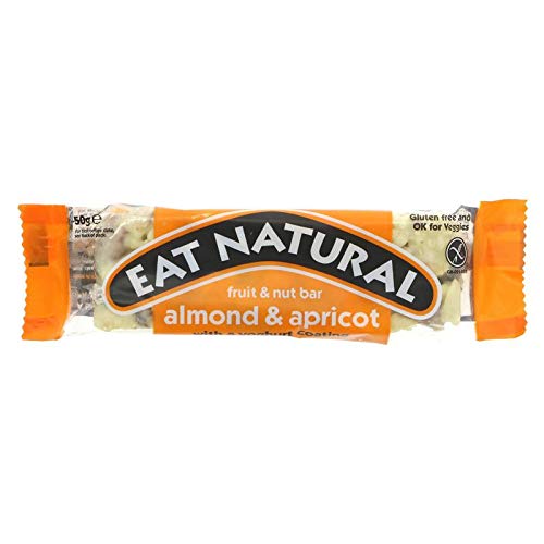 Eat Natural Yoghurt Coated Almond &Amp; Apricot Bar 50G - Pack Of 2