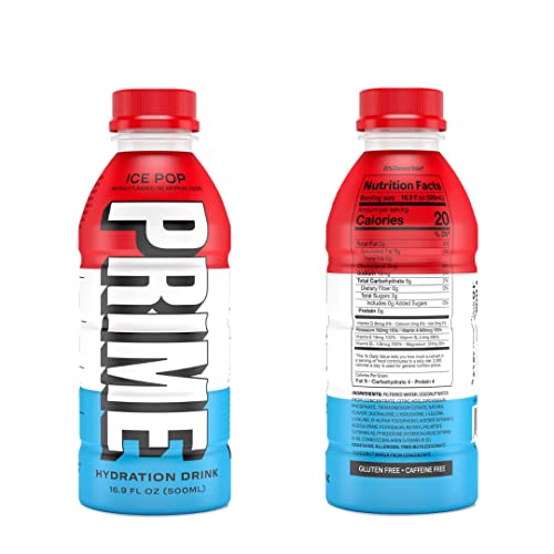 Prime Hydration Sports Drink and Electrolyte Beverage - 3 Pack ...