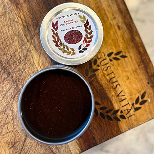 Ancho Chili Powder - Gourmet Spice - All Natural Chili Powder - ...